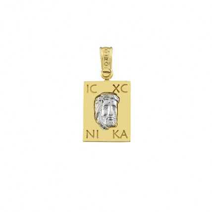 Δίχρωμο Μενταγιόν Κωνσταντινάτο (KN60 - ΝΧ1129)